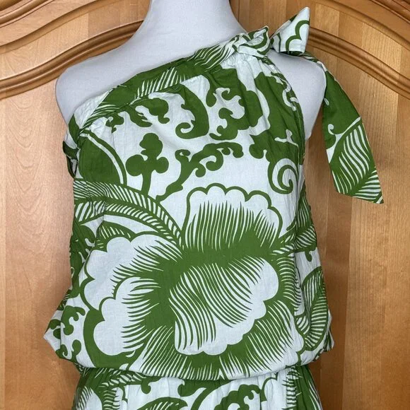 NWT Velvet by Graham and Spencer NWT Sz XL Juliana Skirt and Top in Green Floral - Picture 2 of 16